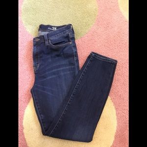J Crew  cropped skinny jean size 28